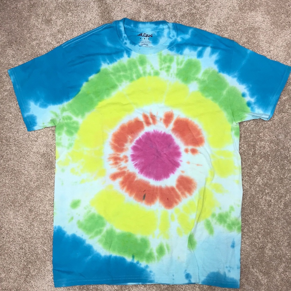 Rainbow Tie Dye Unisex T Shirt